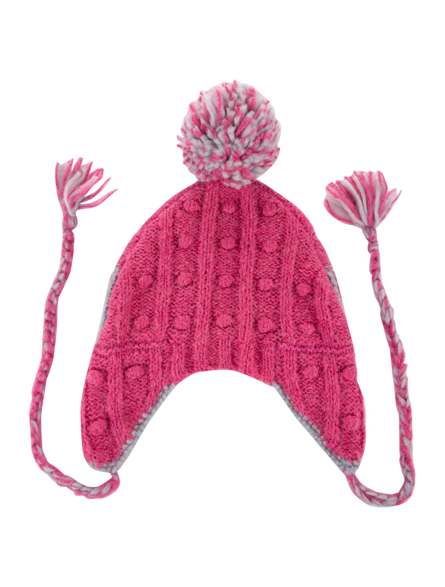 LoveShackFancy Alpaca-Wool Blend Knit Hat