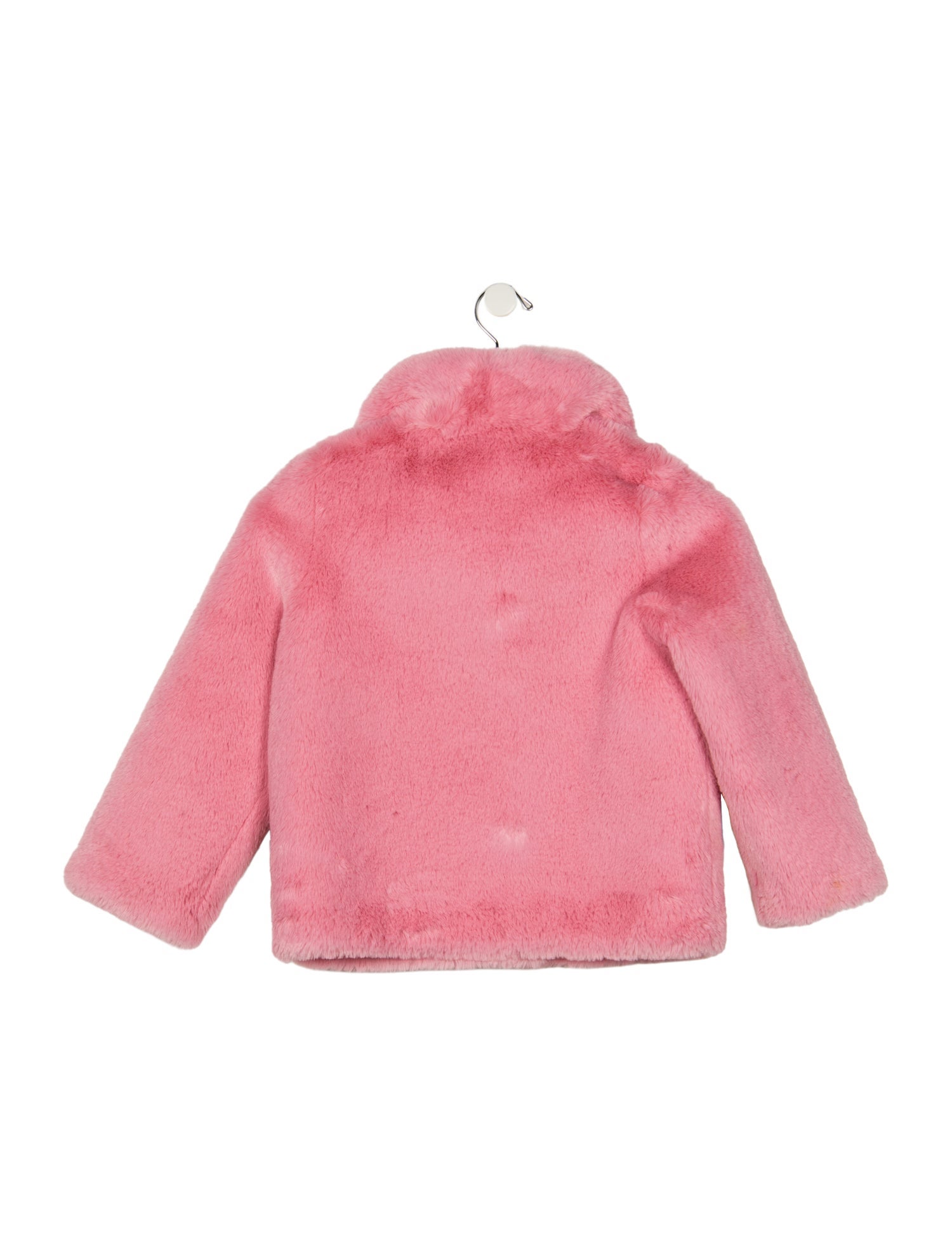 LoveShackFancy Kids Girls Faux Fur Jacket