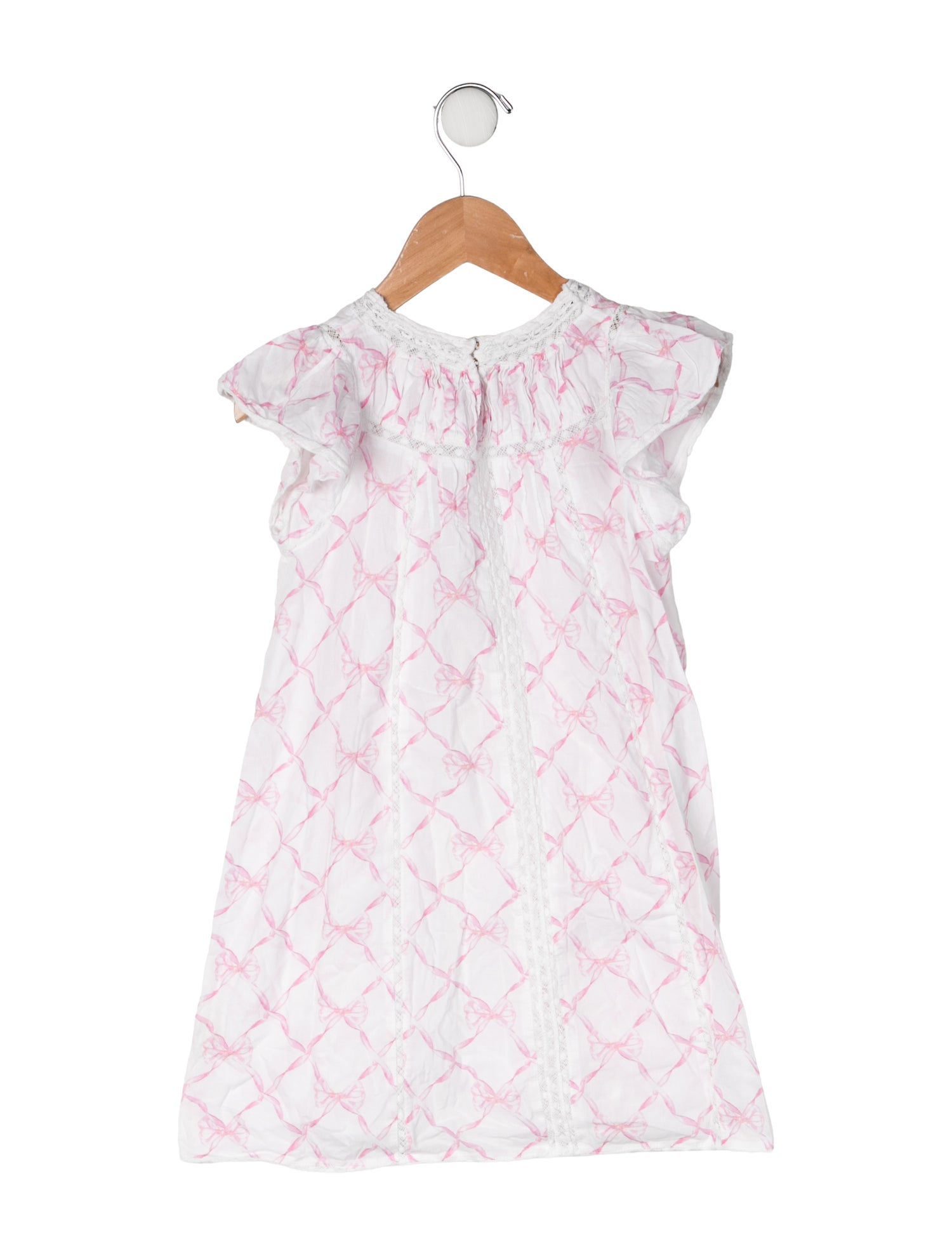 LoveShackFancy Cotton All Over Print Dress