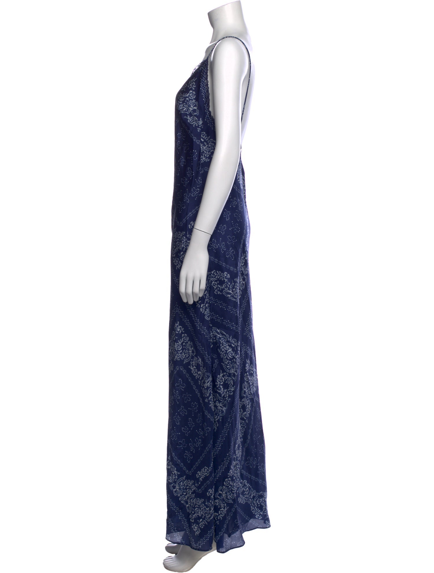LoveShackFancy Silk Long Dress