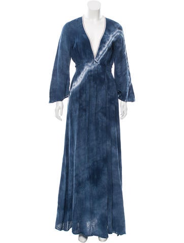 LoveShackFancy Tie-Dye Maxi Dress w/ Tags