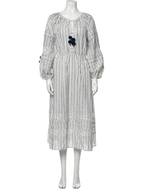 LoveShackFancy Isla Midi Length Dress