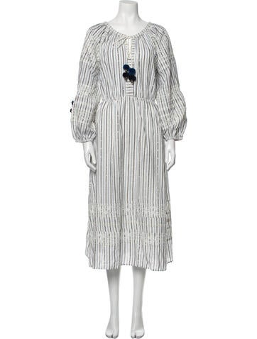 LoveShackFancy Dresses Isla Midi Length Dress S