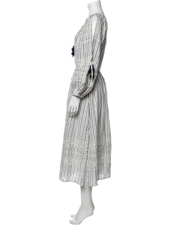 LoveShackFancy Isla Midi Length Dress