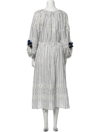 LoveShackFancy Isla Midi Length Dress