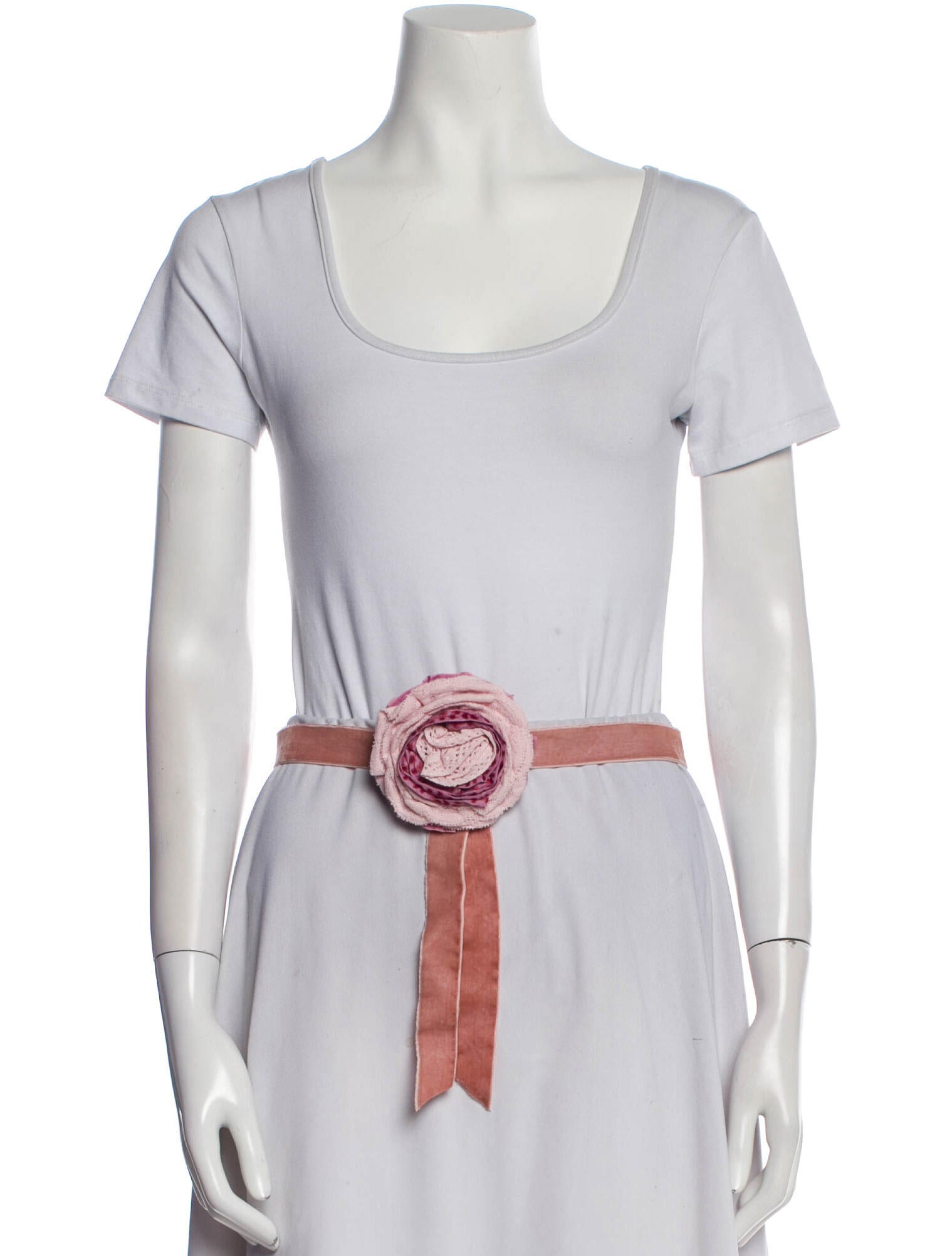 Pink Loveshackfancy Waist Belt LoveShackFancy Belt - Pink Belts, Accessories - WLOSH80012  main image 3