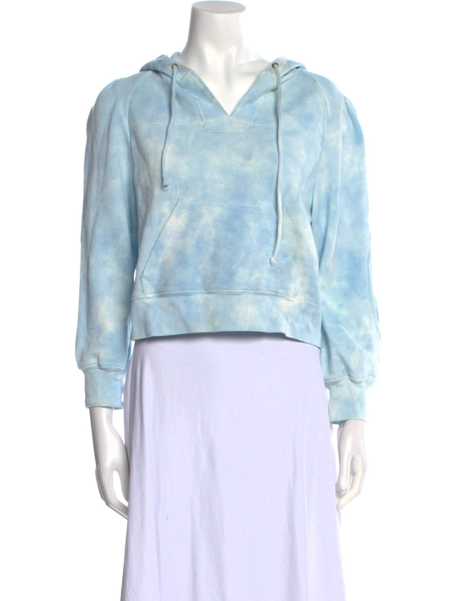 Love printed V-neck bubble sleeve knitted cardigan  7191