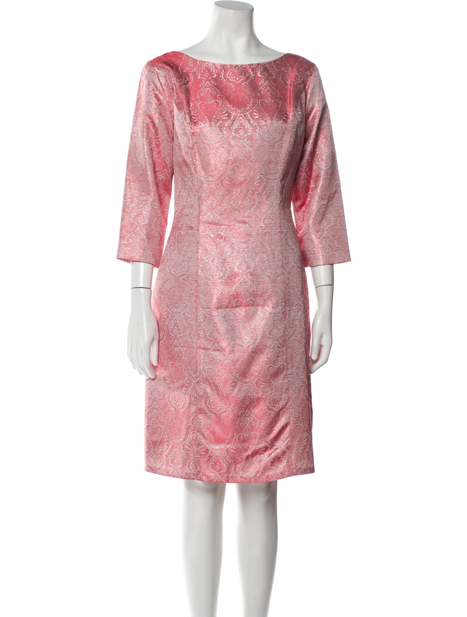 Lotus Threads Paisley Print Knee-Length Dress