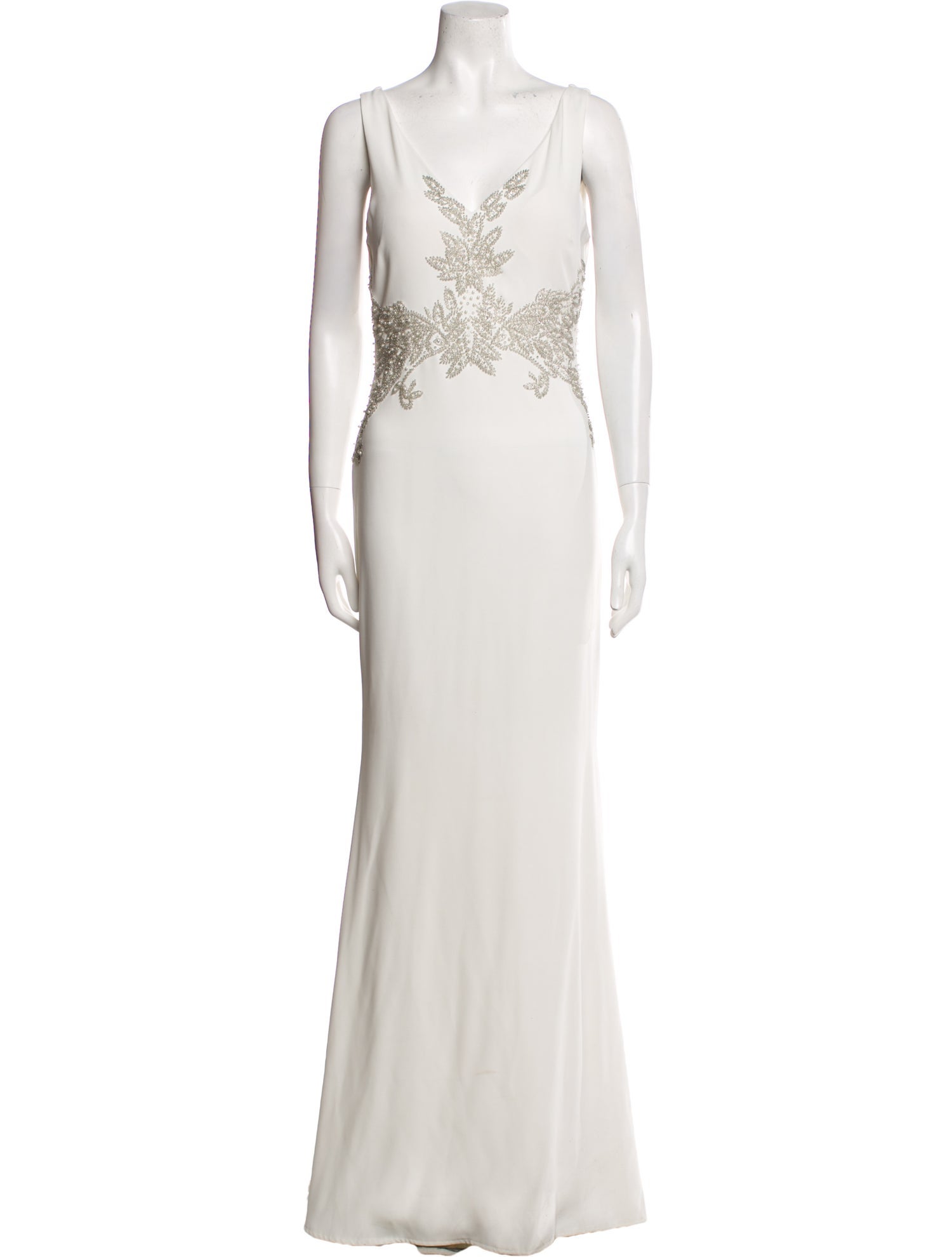 Lotus Threads V-Neck Long Dress