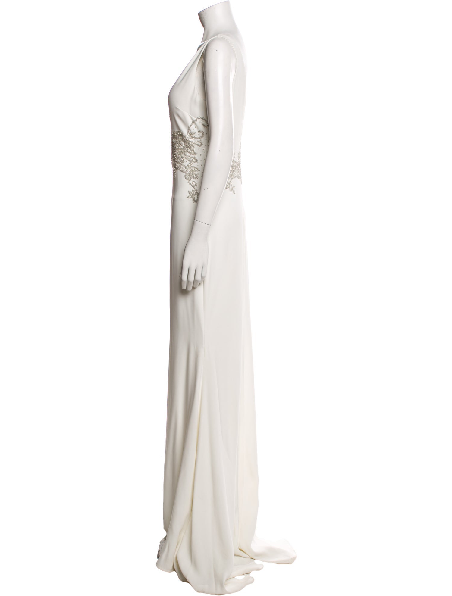 Lotus Threads V-Neck Long Dress