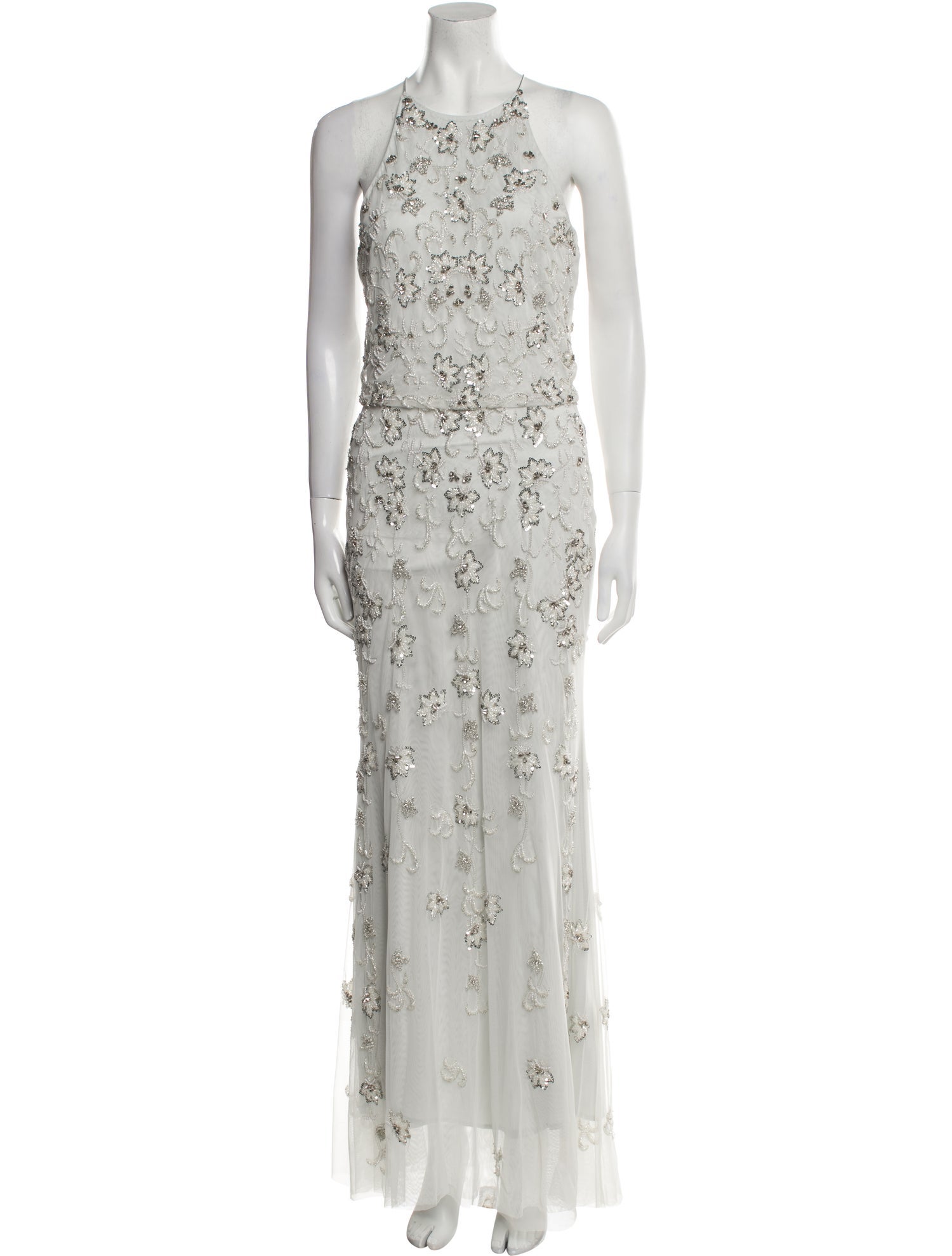 Lotus Threads Halterneck Long Dress