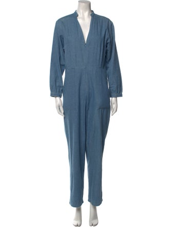 Loup Plunge Neckline Jumpsuit