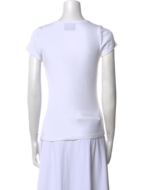 Loup Graphic Print Scoop Neck T-Shirt