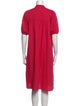 Loup Crew Neck Knee-Length Dress
