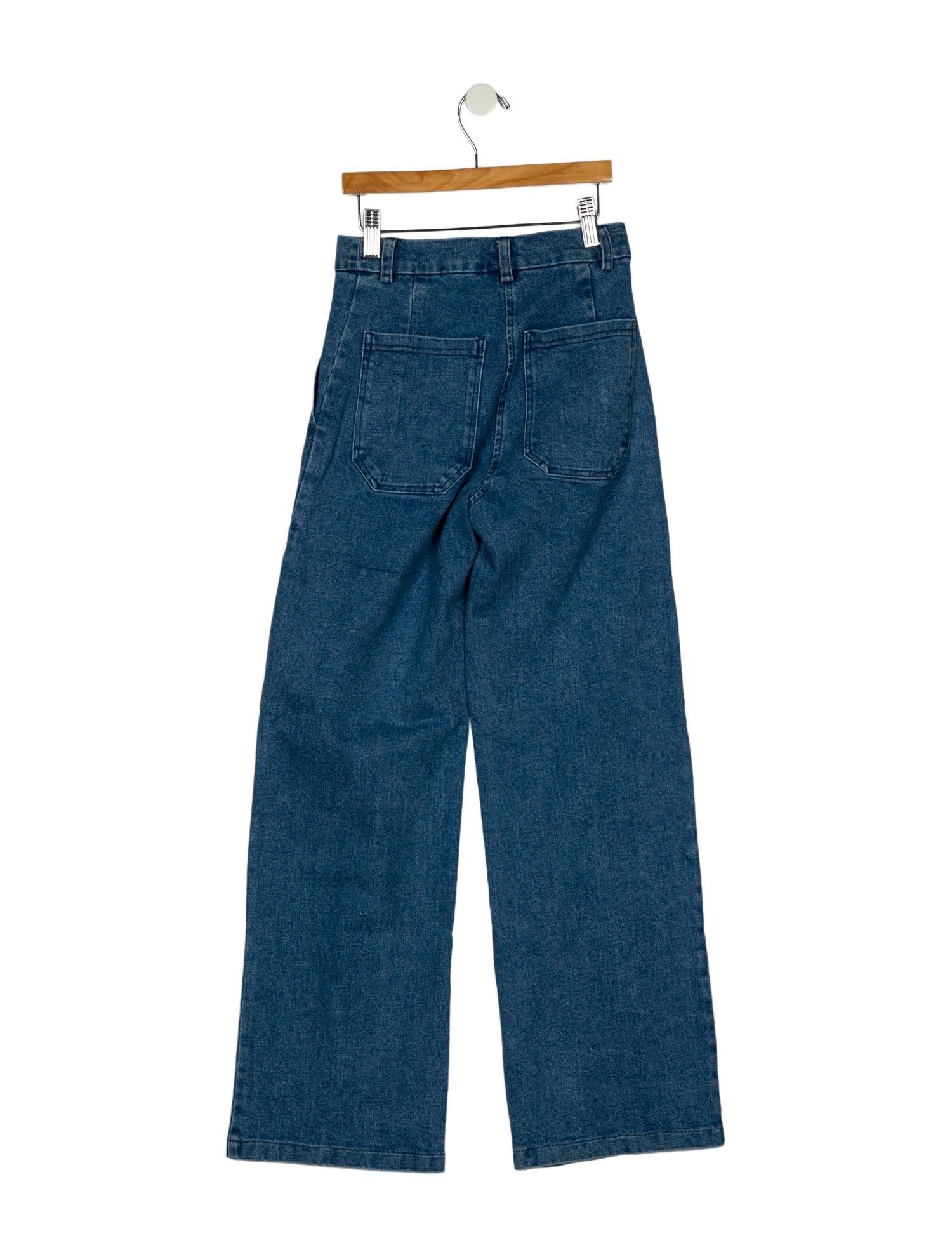Loup Mid-Rise Wide Leg Jeans