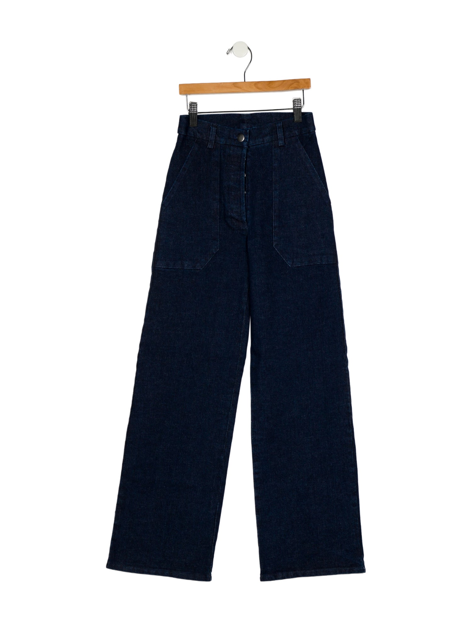 Loup Mid-Rise Wide Leg Jeans