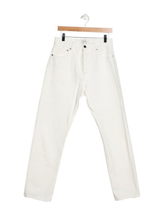 Loulou Studio High-Rise Straight Leg Jeans