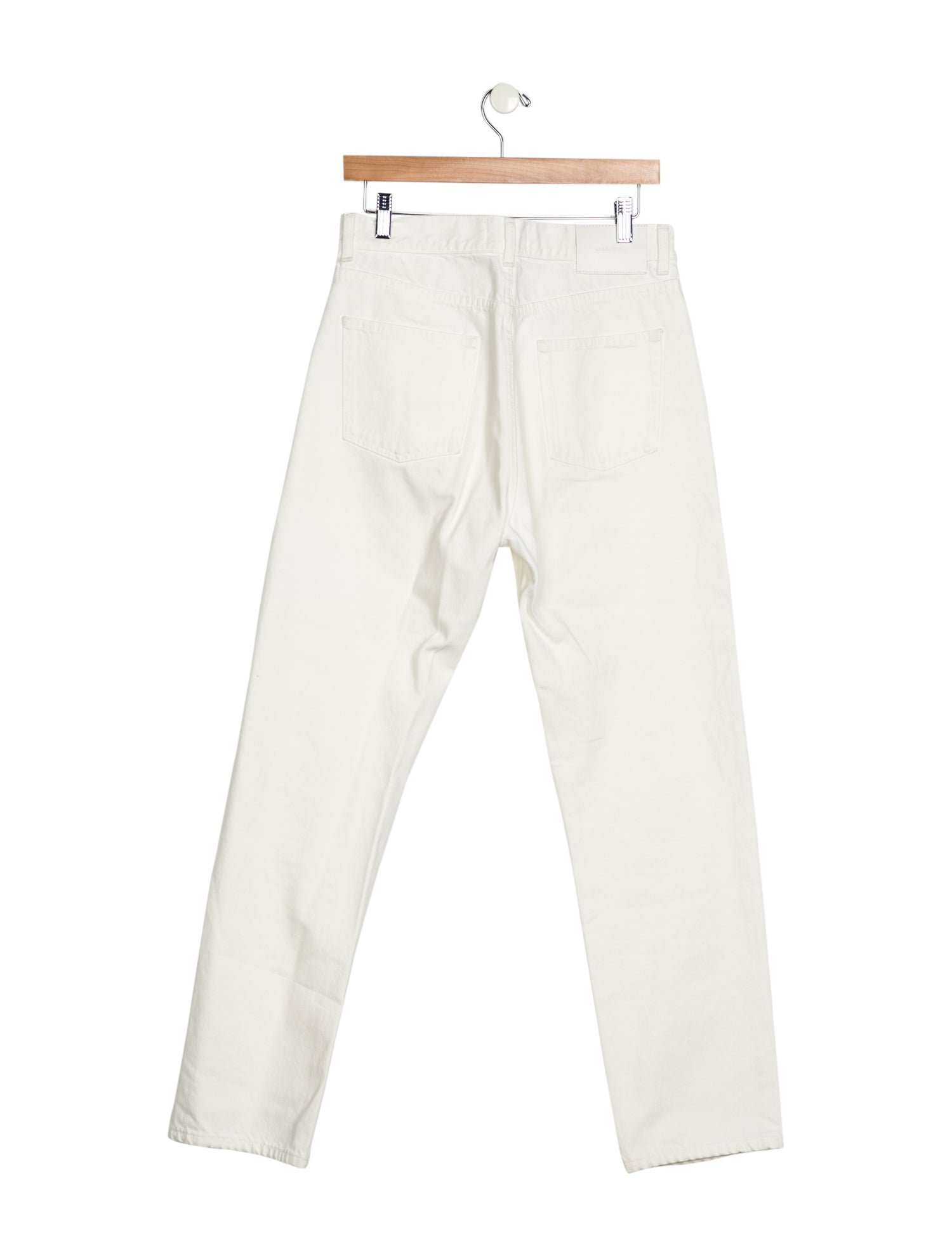 Loulou Studio High-Rise Straight Leg Jeans