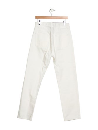 Loulou Studio High-Rise Straight Leg Jeans