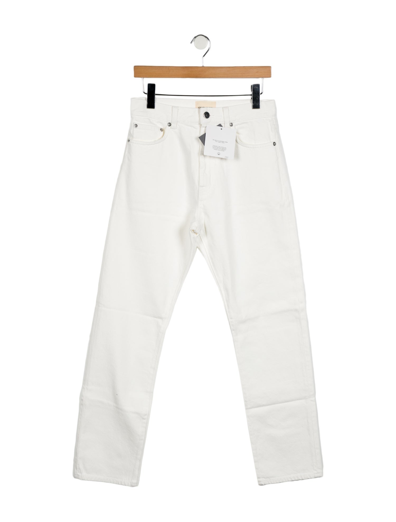 Loulou Studio High-Rise Straight Leg Jeans w/ Tags