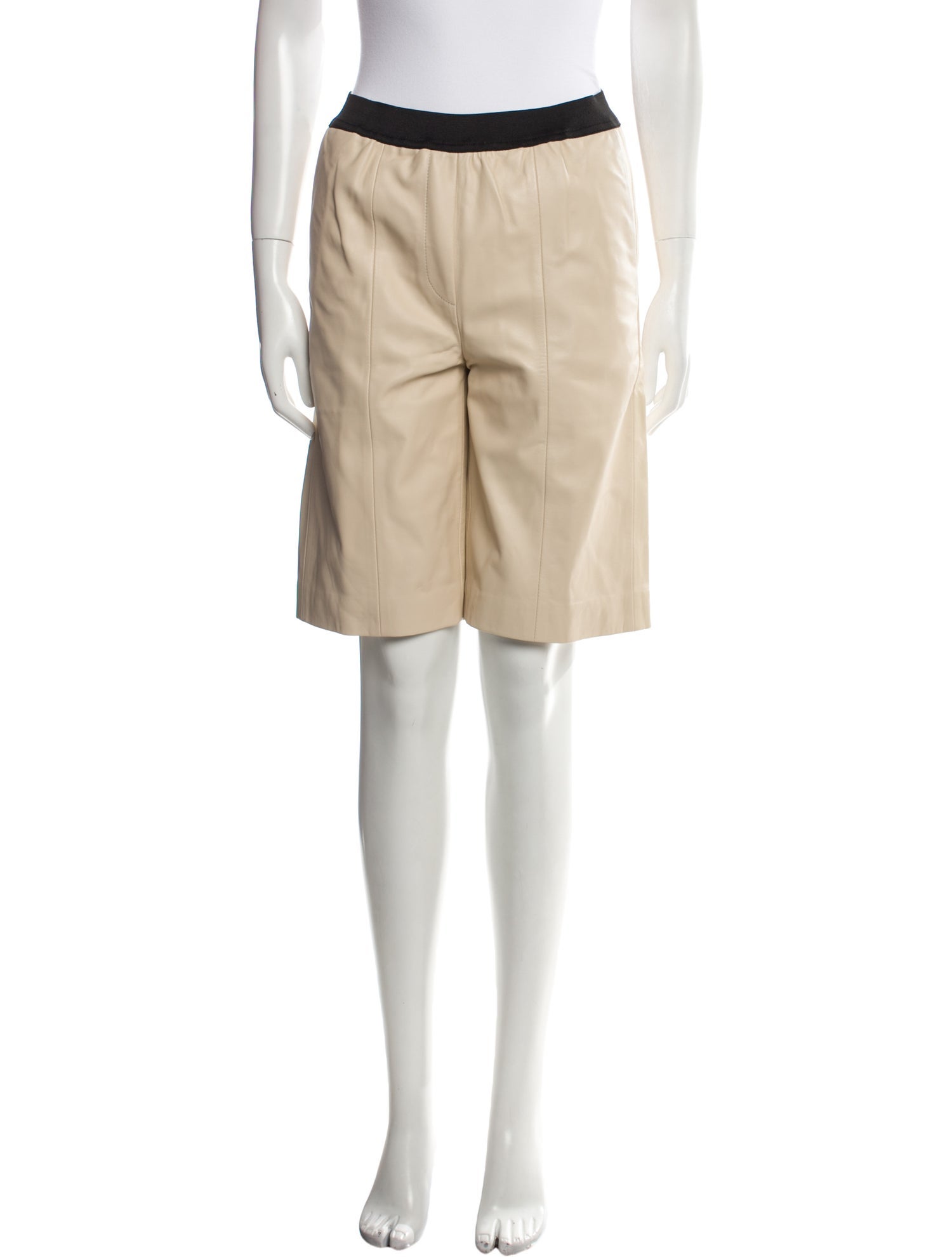 Loulou Studio Lambskin Knee-Length Shorts w/ Tags