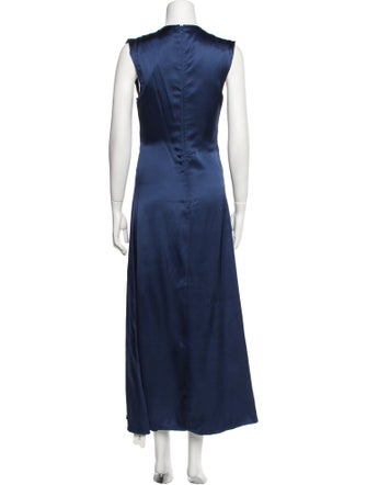 Loulou Studio Crew Neck Long Dress