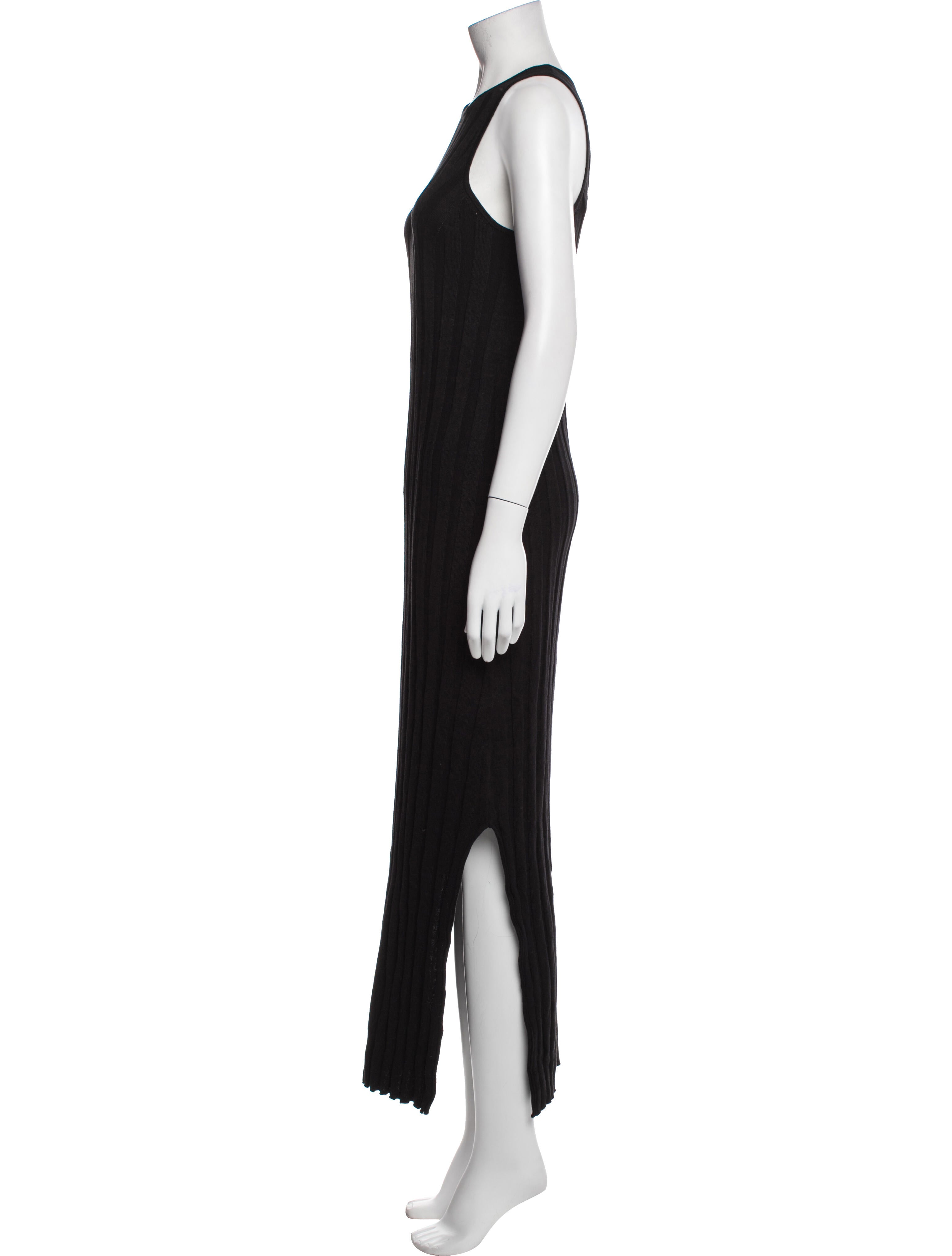 Loulou Studio Crew Neck Long Dress