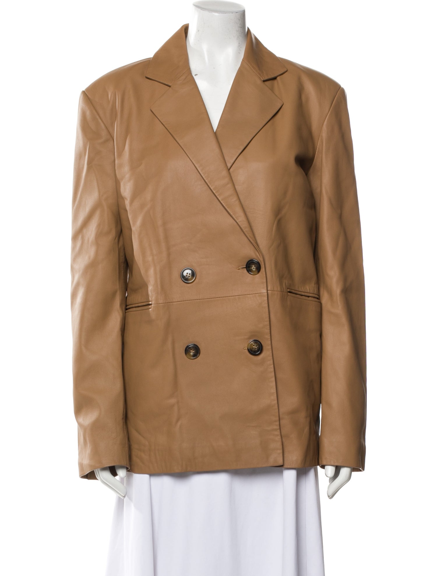 Loulou Studio Leather Blazer w/ Tags