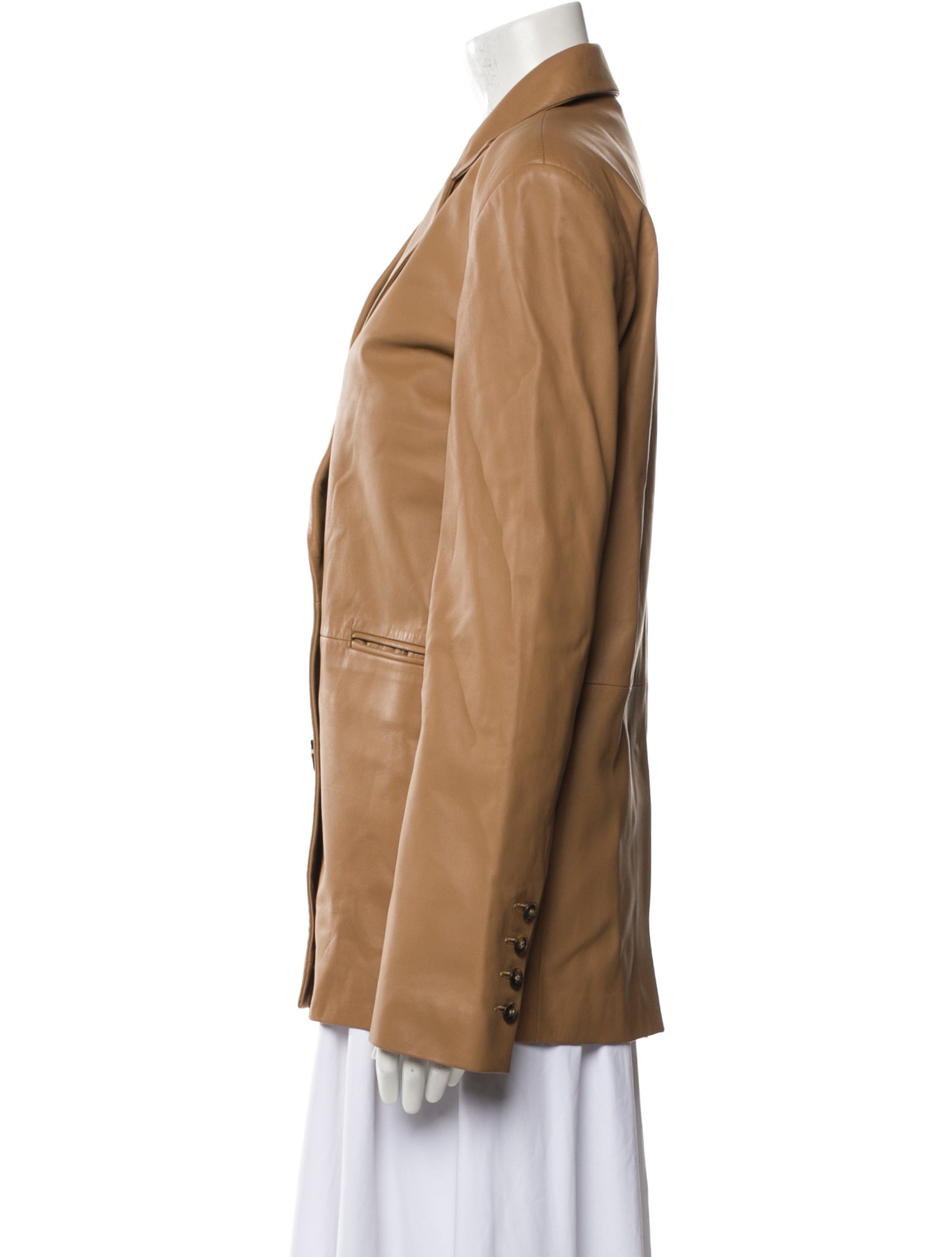 Loulou Studio Leather Blazer w/ Tags