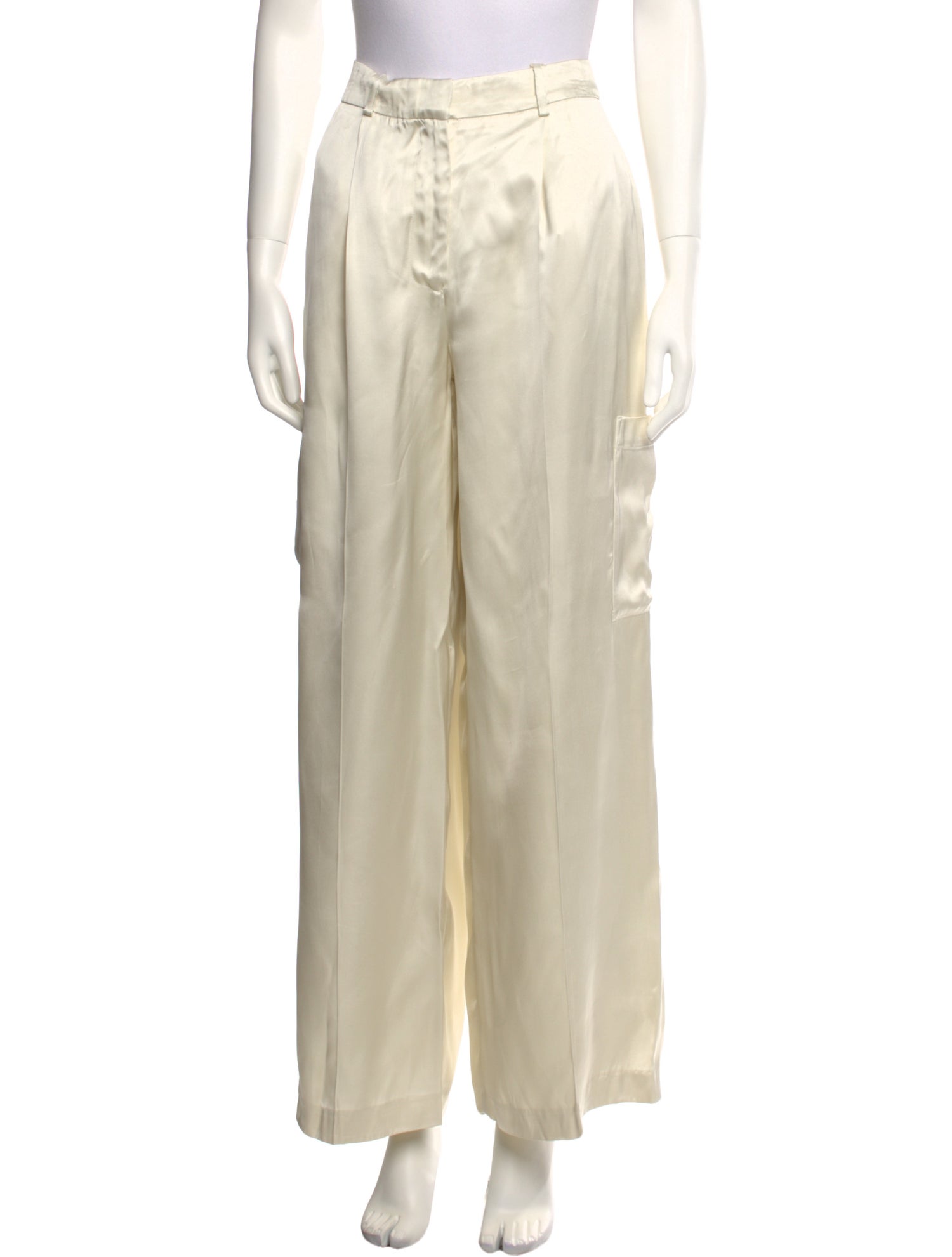 Loulou Studio Satin Wide Leg Pants