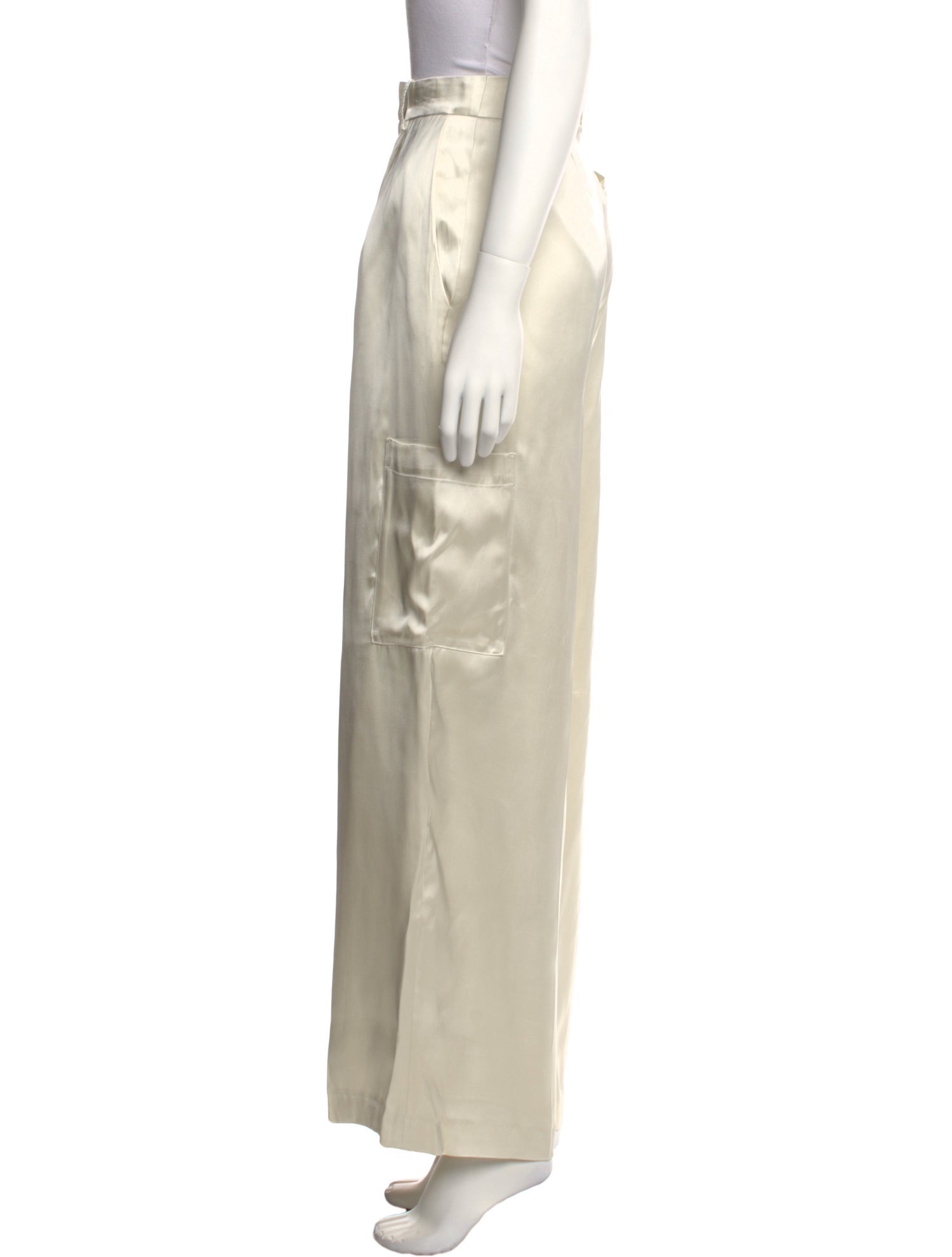 Loulou Studio Satin Wide Leg Pants