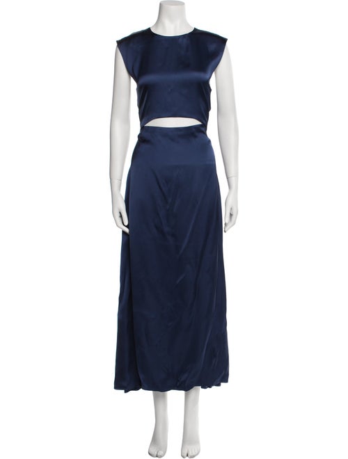 Loulou Studio Satin Long Dress