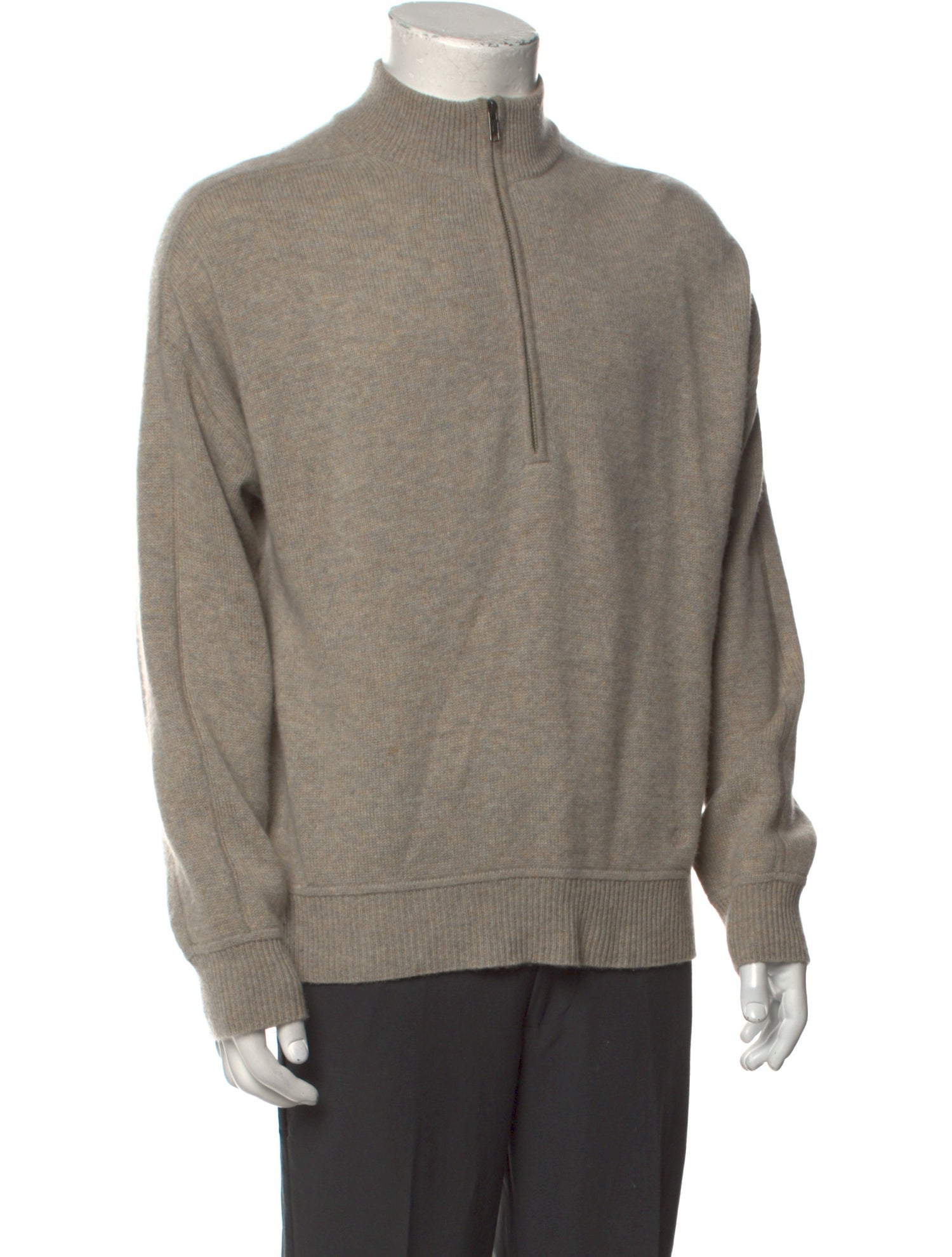 Loulou Studio Cashmere Mock Neck Pullover