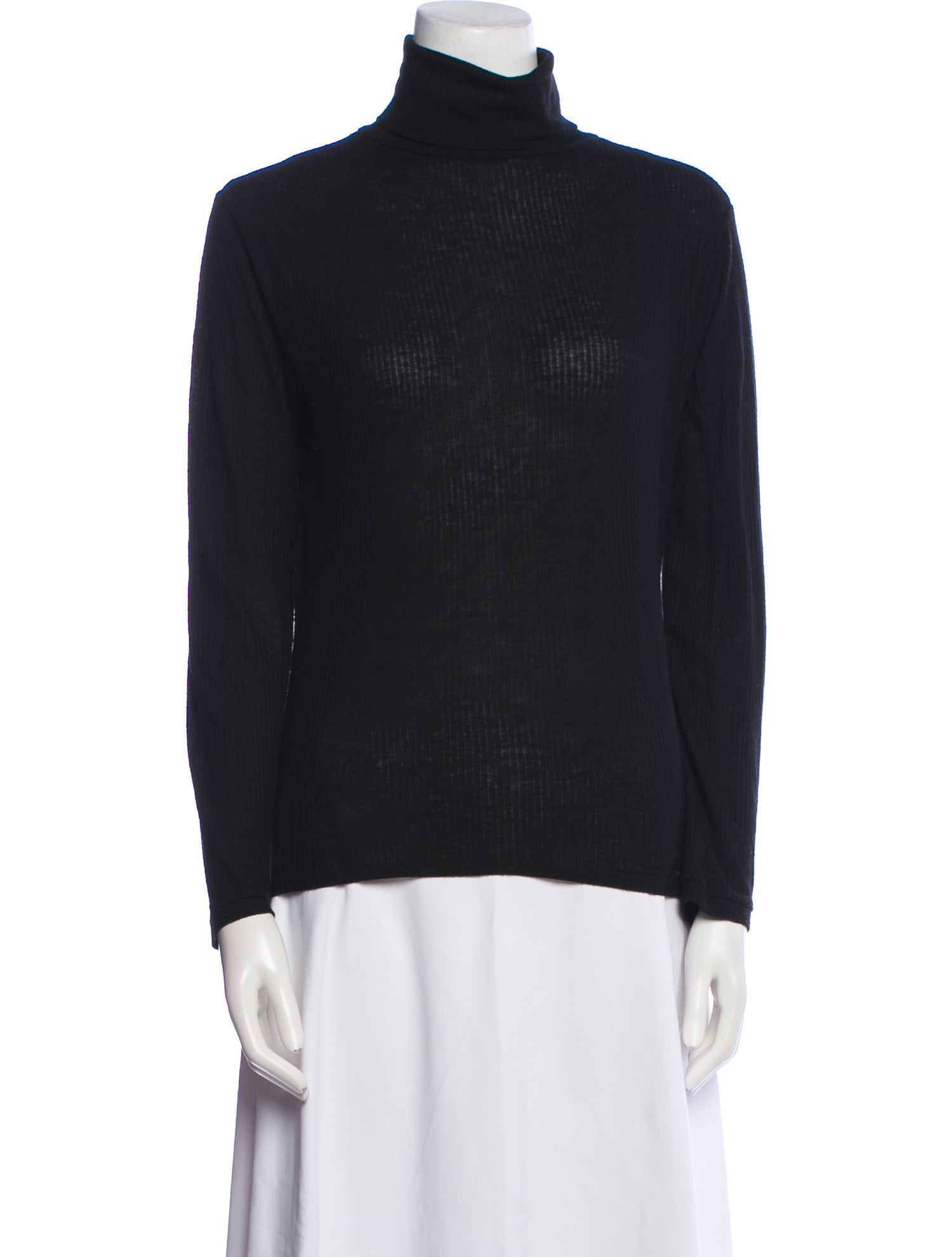 Loulou Studio Turtleneck Long Sleeve Sweatshirt
