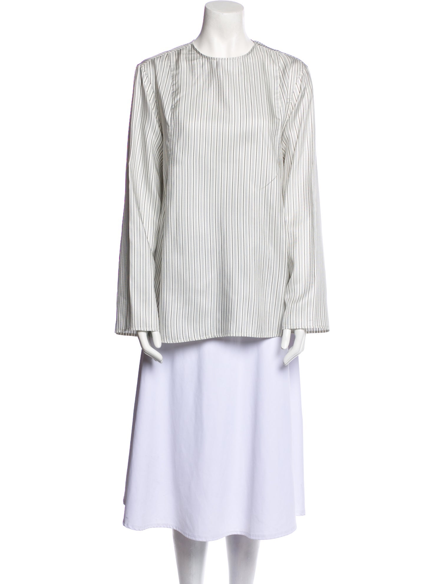 Loulou Studio Silk Striped Tunic w/ Tags