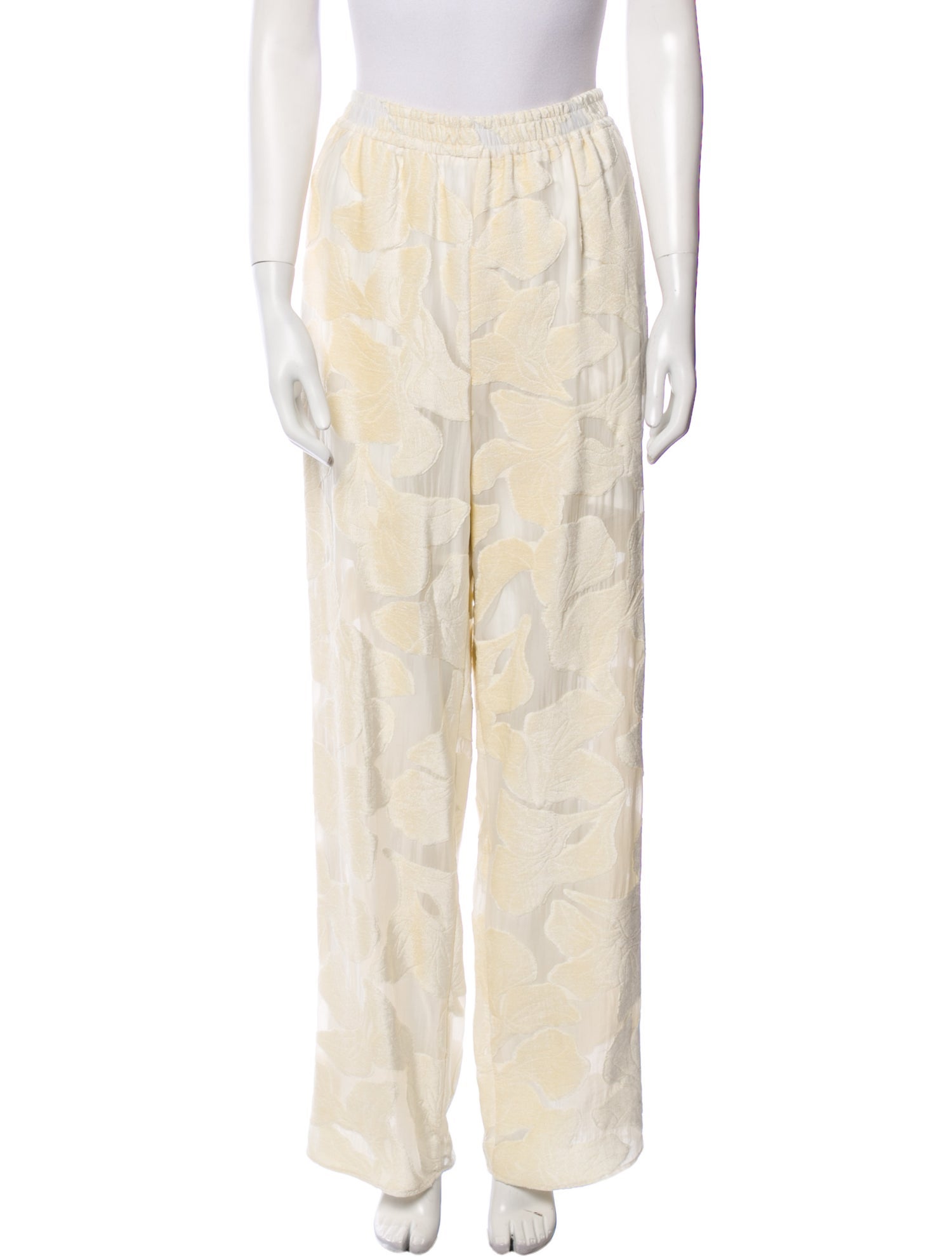 Loulou Studio Printed Mesh Accents Sweatpants w/ Tags