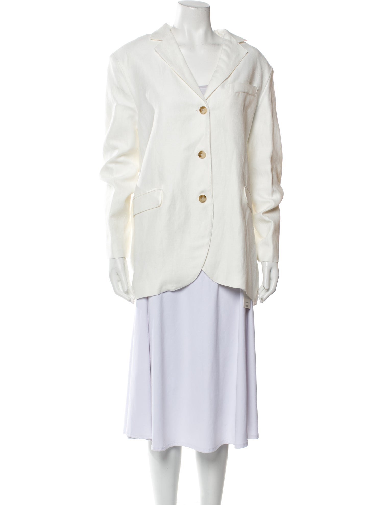 Loulou Studio Linen Evening Jacket