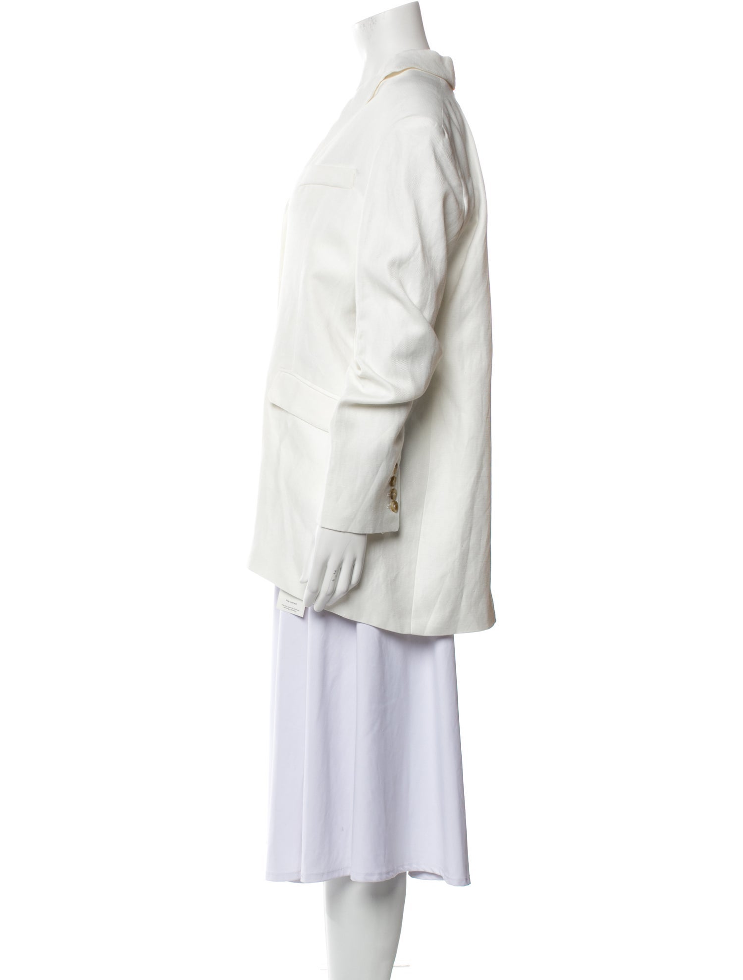 Loulou Studio Linen Evening Jacket
