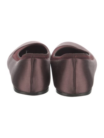 Loulou Studio Satin Ballet Flats