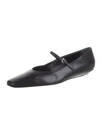 Loulou Studio Leather Mary Jane Flats