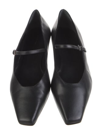 Loulou Studio Leather Mary Jane Flats