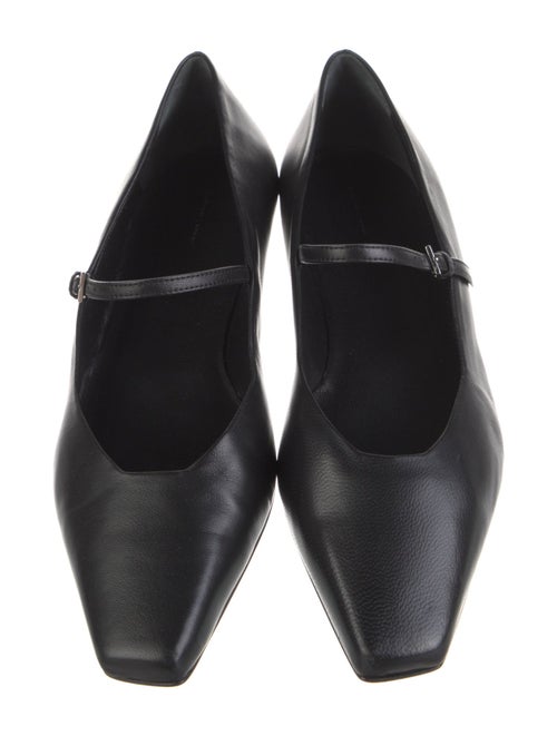 Loulou Studio Leather Mary Jane Flats