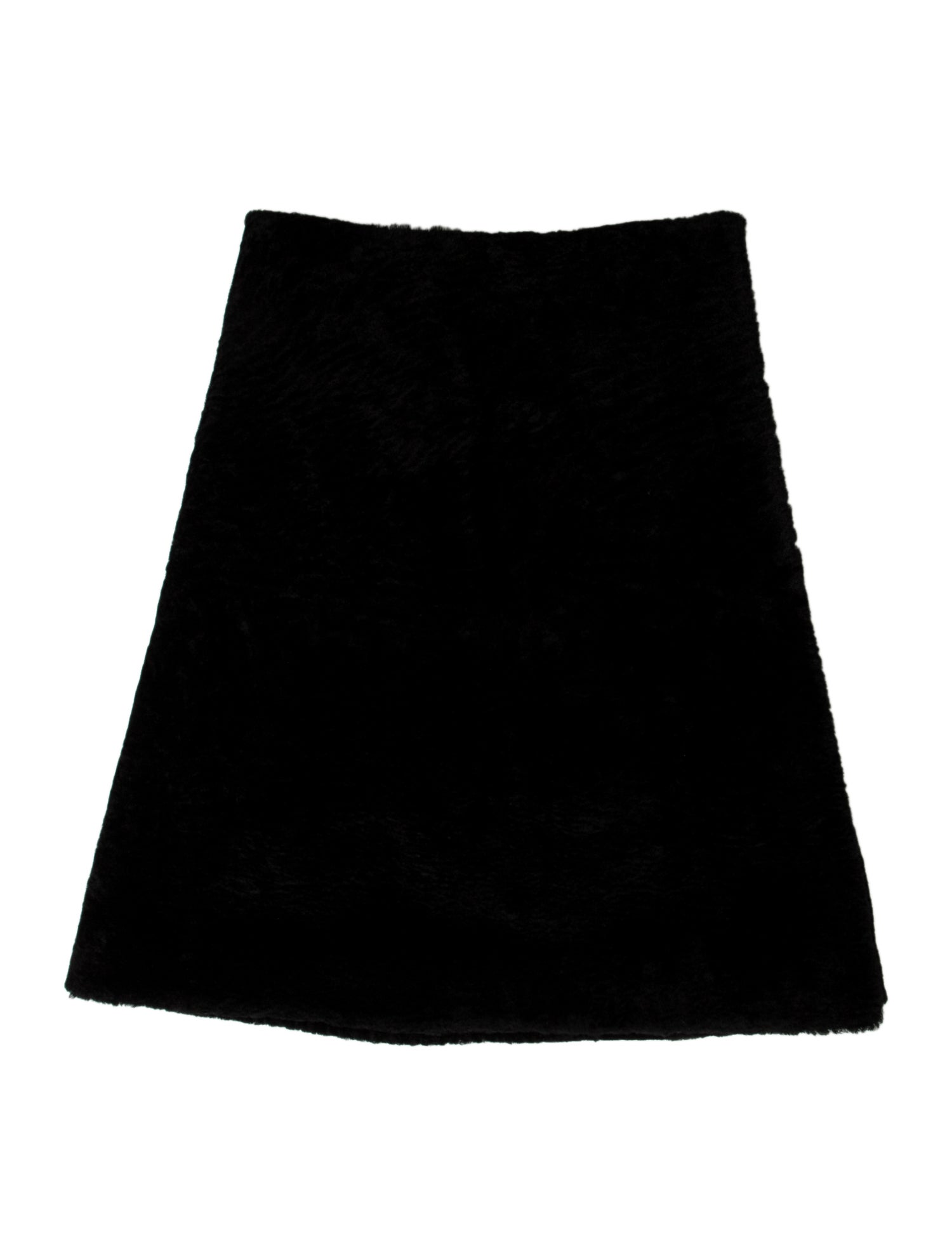 Loulou Studio Shearling Mini Skirt