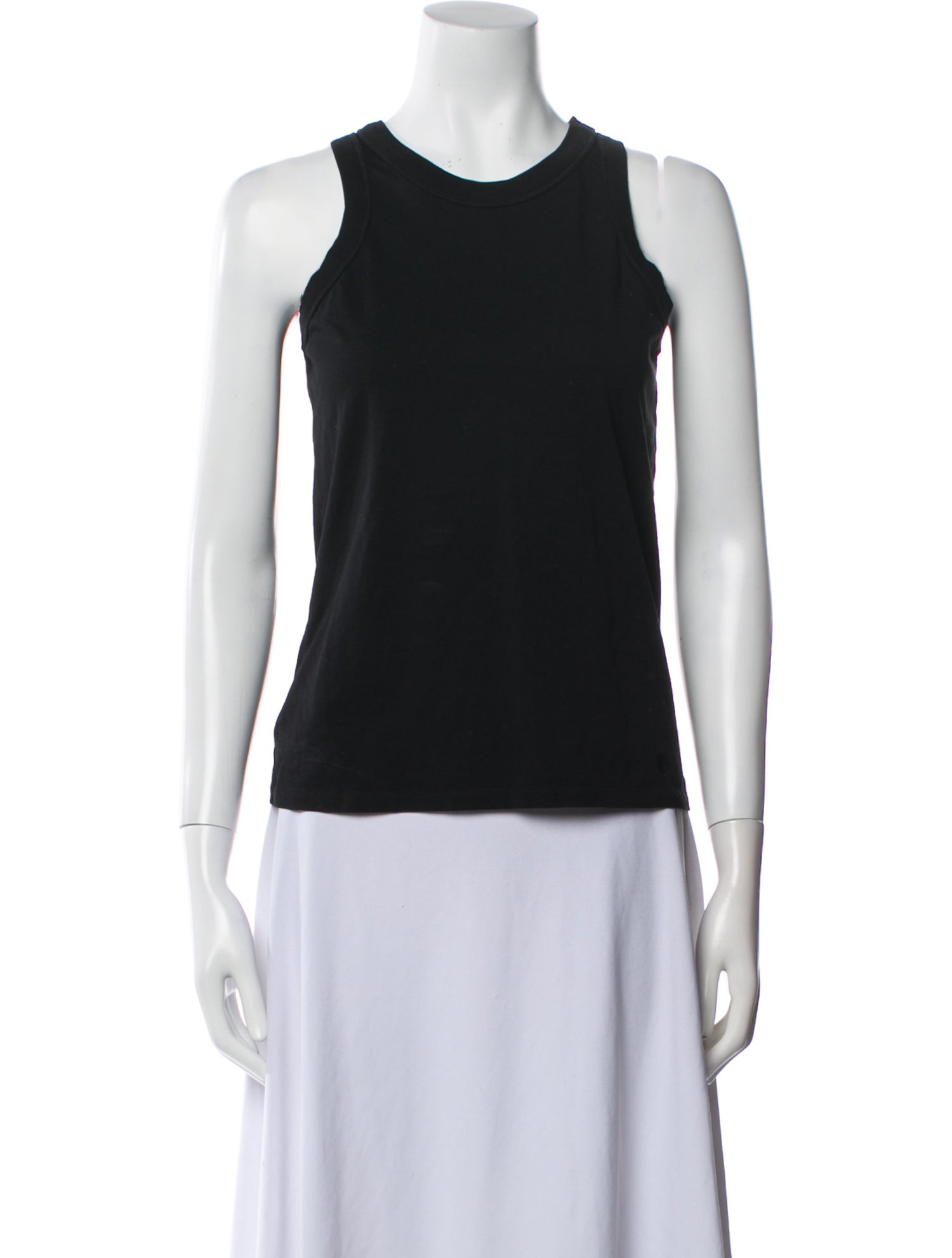 Loulou Studio Crew Neck Sleeveless Top