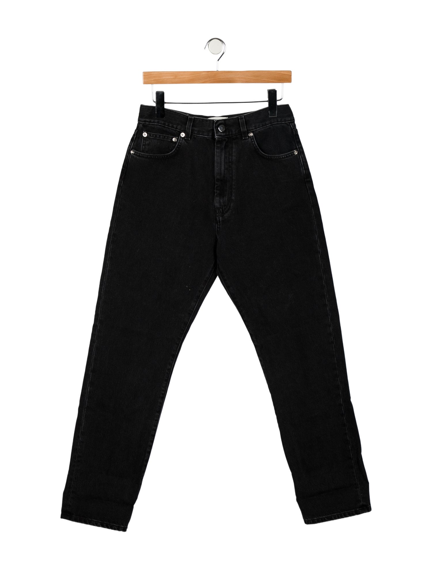 Loulou Studio High-Rise Straight Leg Jeans