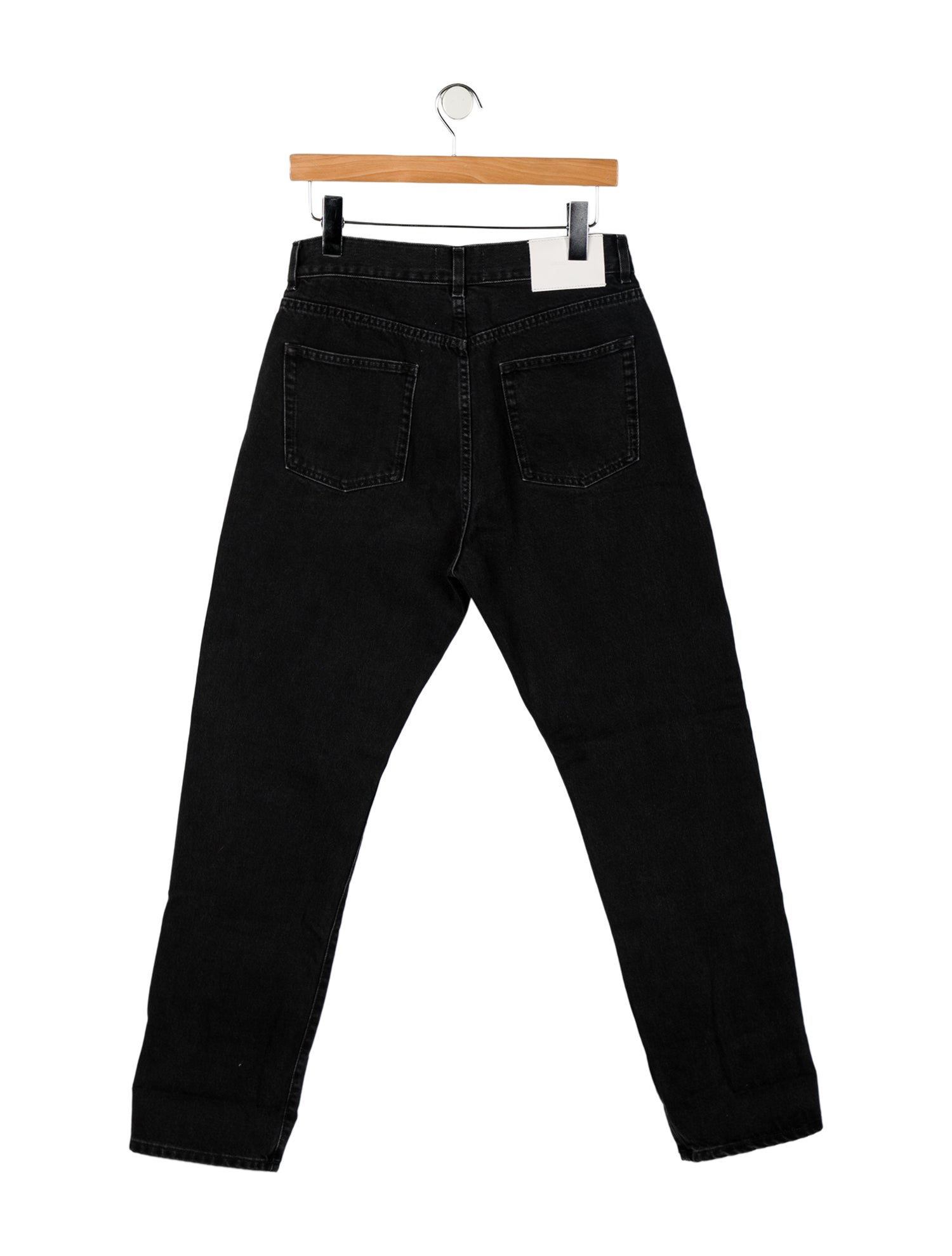 Loulou Studio High-Rise Straight Leg Jeans