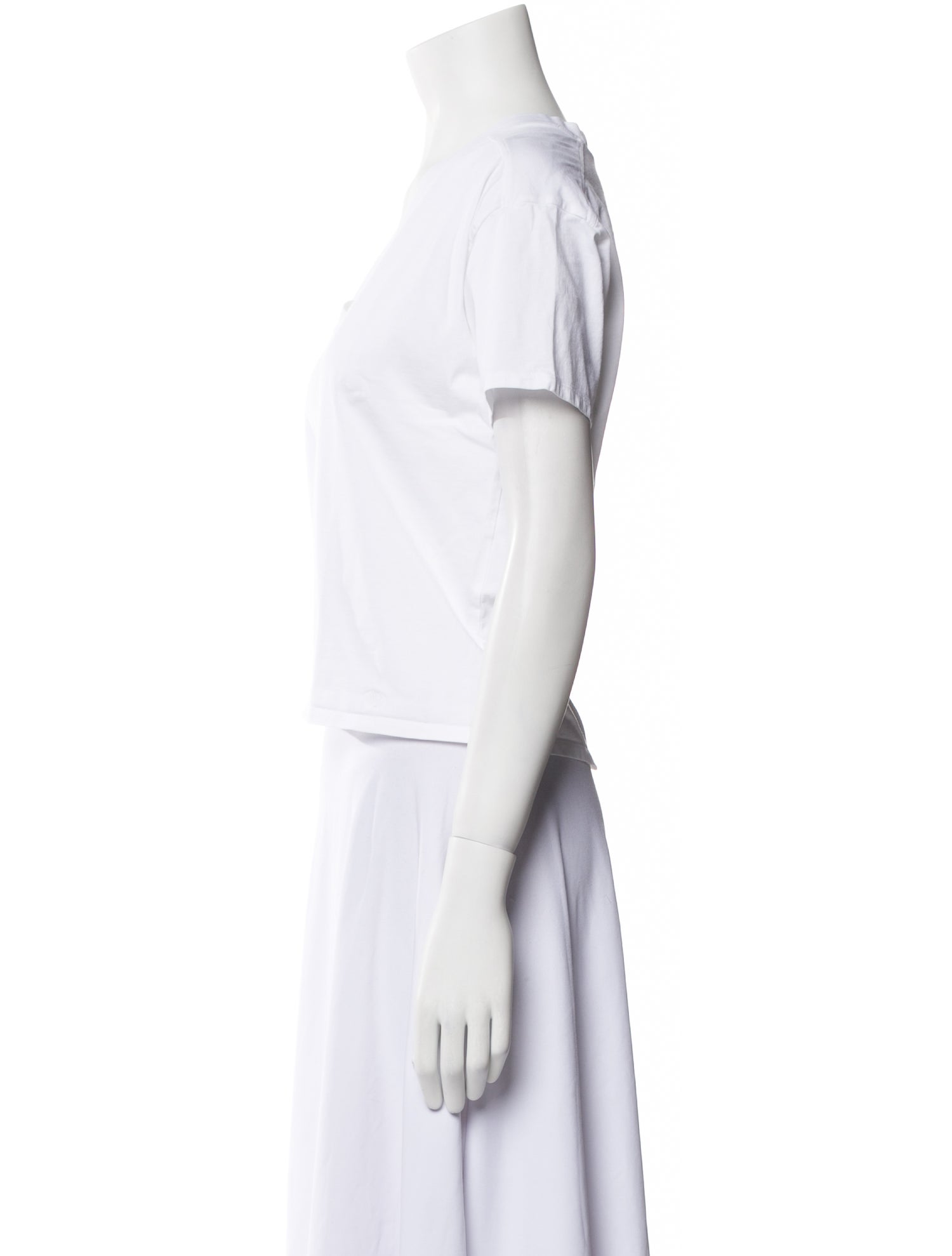 Loulou Studio Crew Neck Short Sleeve T-Shirt