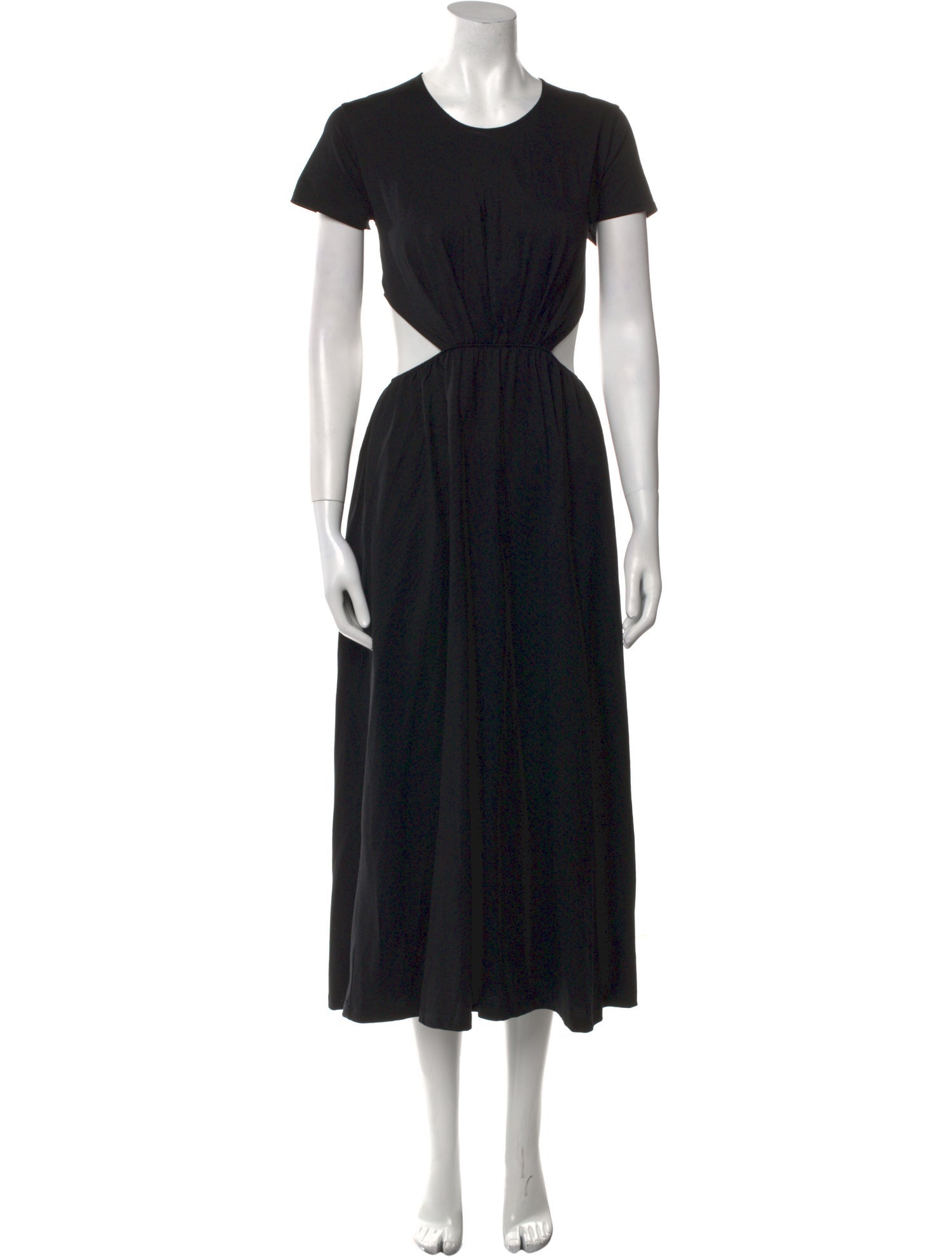 Loulou Studio Crew Neck Long Dress