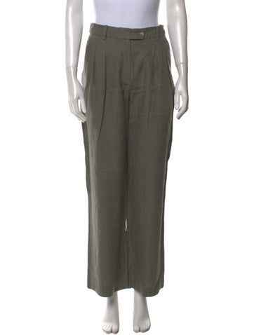 Loulou Studio Pants Linen Wide Leg M