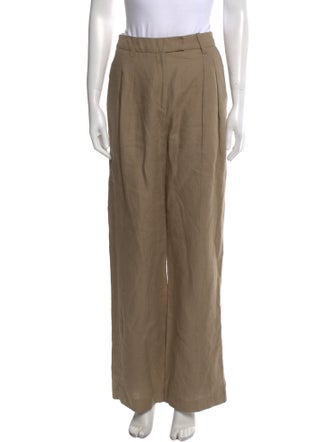 Loulou Studio Linen Wide Leg Pants
